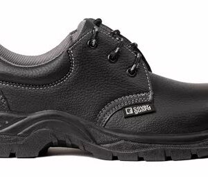 AGATE II S3 bassa pelle fiore bovino nero acciaio SRC